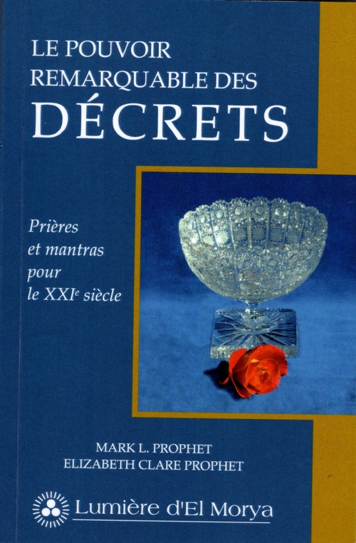 Couverture ebook de Pouvoir remarquable des décrets, de Mark l. Prophet