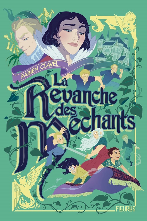Couverture ebook de La revanche des Méchants, de Fabien Clavel