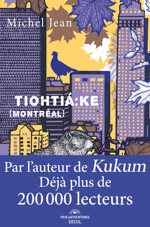 Couverture ebook de Tiohtiá:ke [Montréal], de Michel Jean