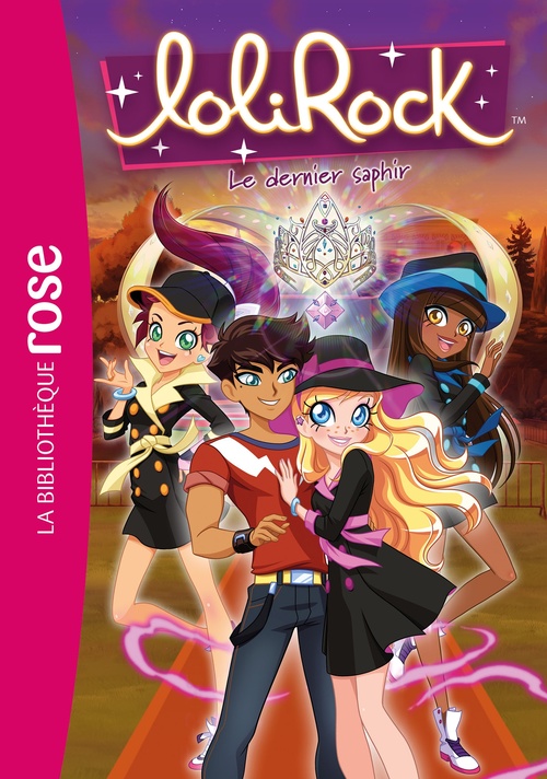Couverture ebook de LoliRock 42 - Le dernier saphir, de Marathon Média