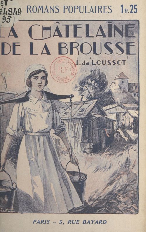 ebook cover of La châtelaine de la brousse, by Jean De Loussot