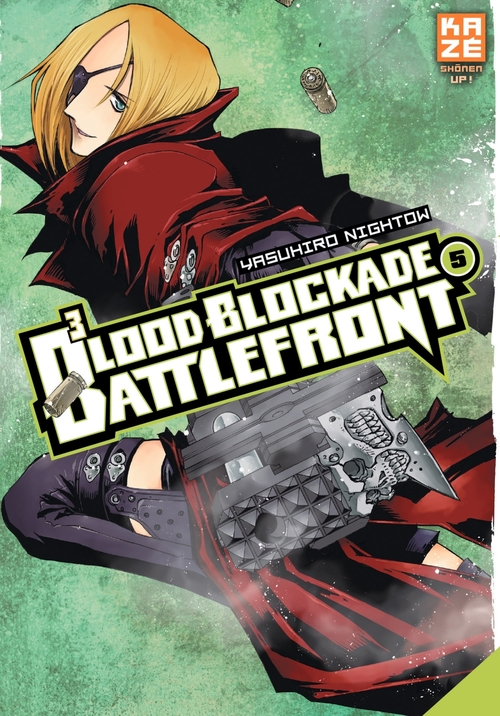 Couverture ebook de Blood Blockade Battlefront T05, de Yasuhiro Nightow