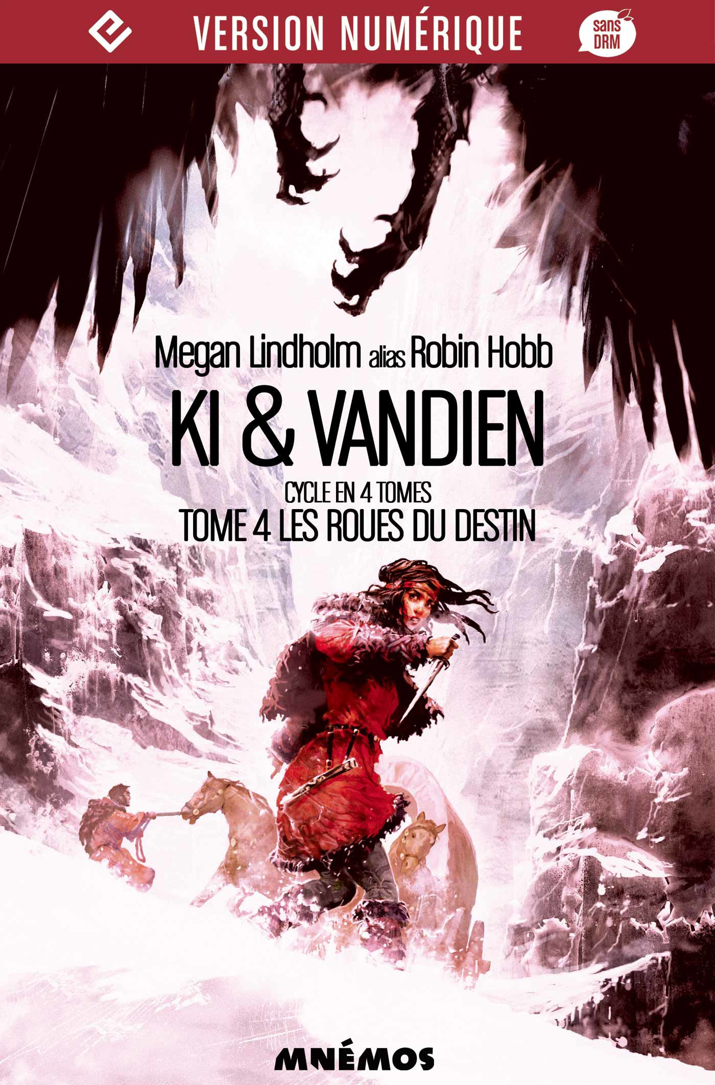 Couverture ebook de Les Roues du destin, de Megan Lindholm