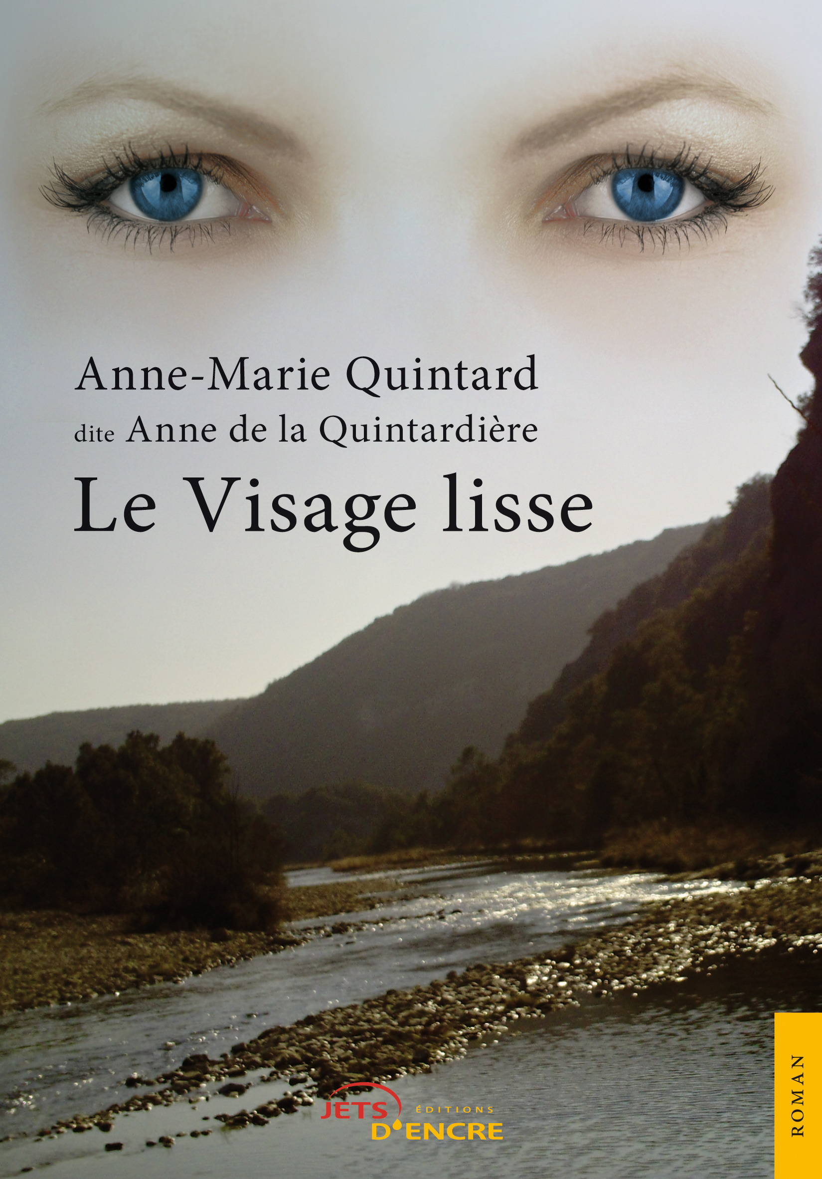 ebook cover of Le Visage lisse, by Anne-marie Quintard