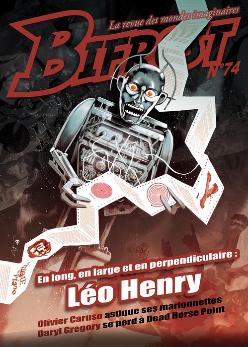 Couverture ebook de Bifrost n° 74, de Revue Bifrost