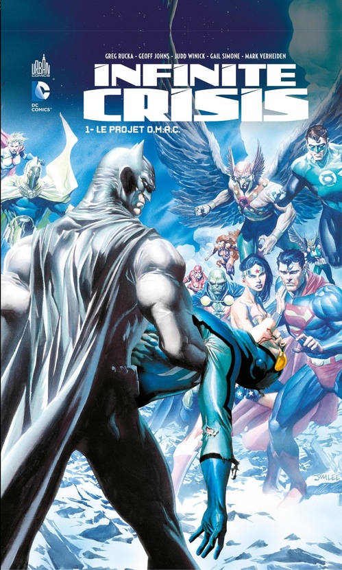 Couverture ebook de Infinite Crisis - Tome 1 - Le projet O.M.A.C., de Greg Rucka, Geoff Johns