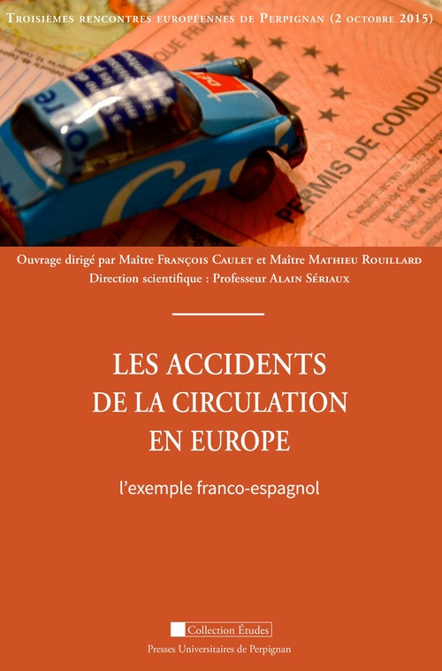 ebook cover of Les accidents de la circulation en Europe, by