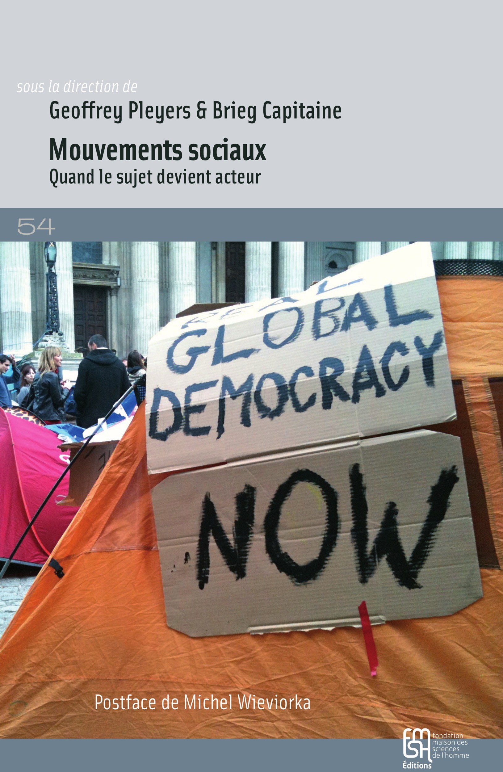 Couverture ebook de Mouvements sociaux, de