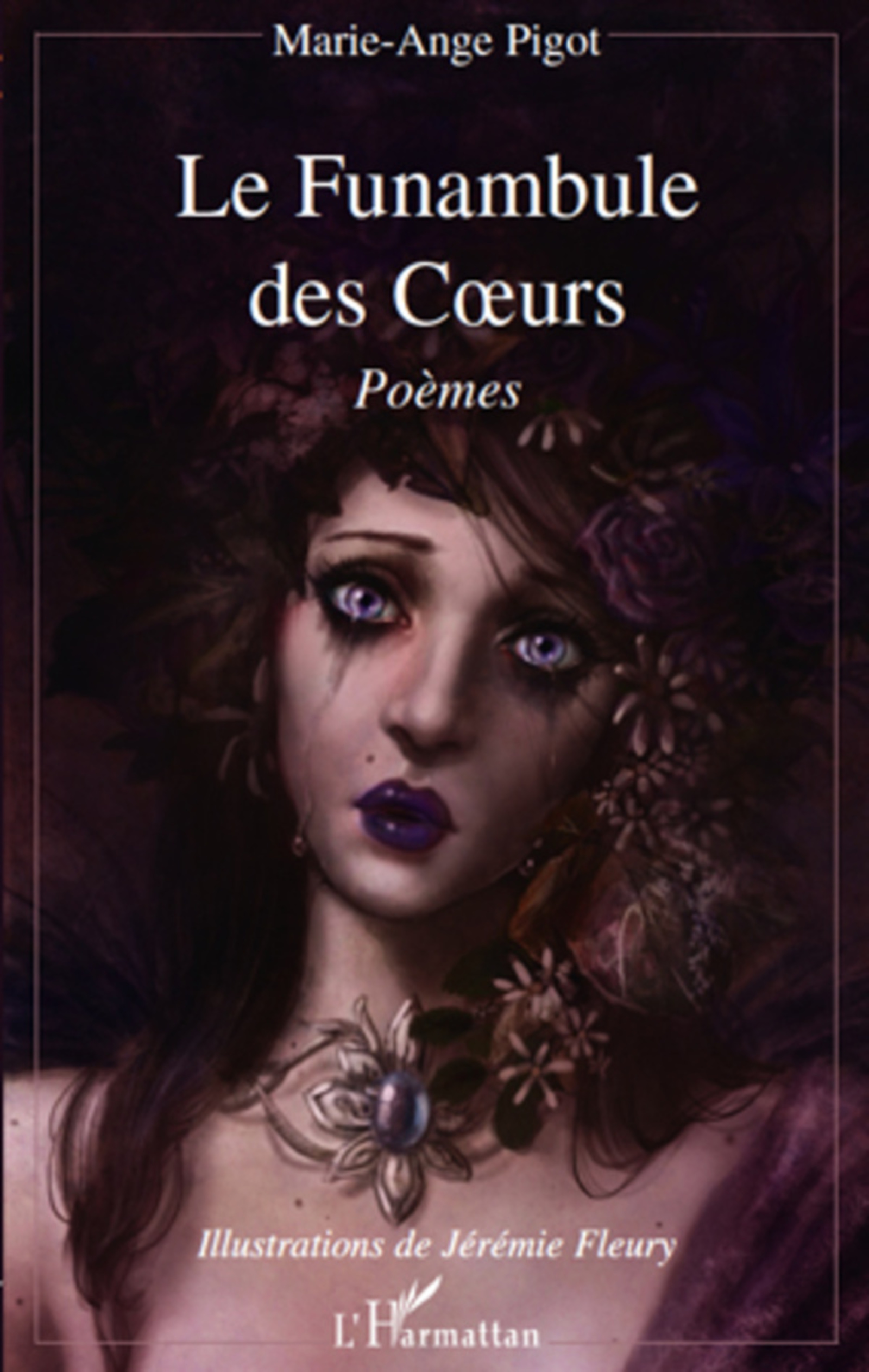 ebook cover of Le Funambule des coeurs, by Jérémie Fleury, Marie-ange Pigot