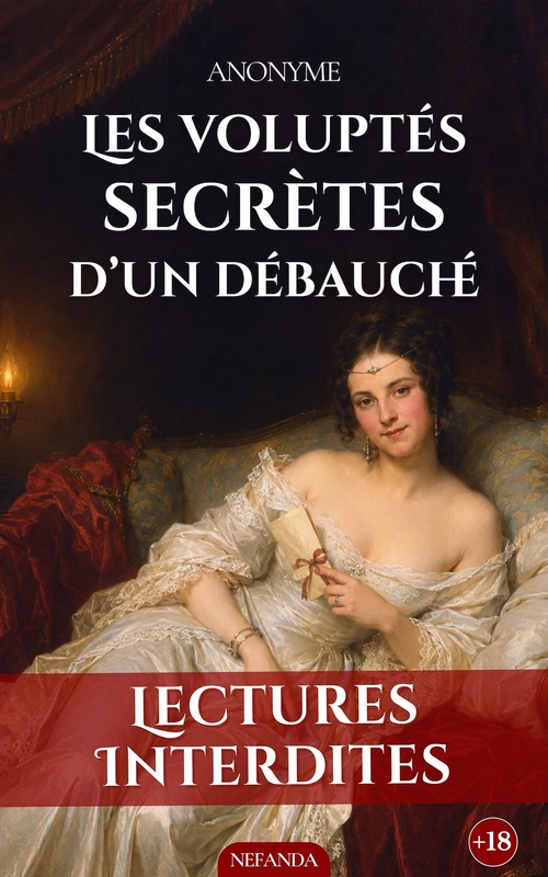 Couverture ebook de Les voluptés secrètes d'un débauché, de Anonyme