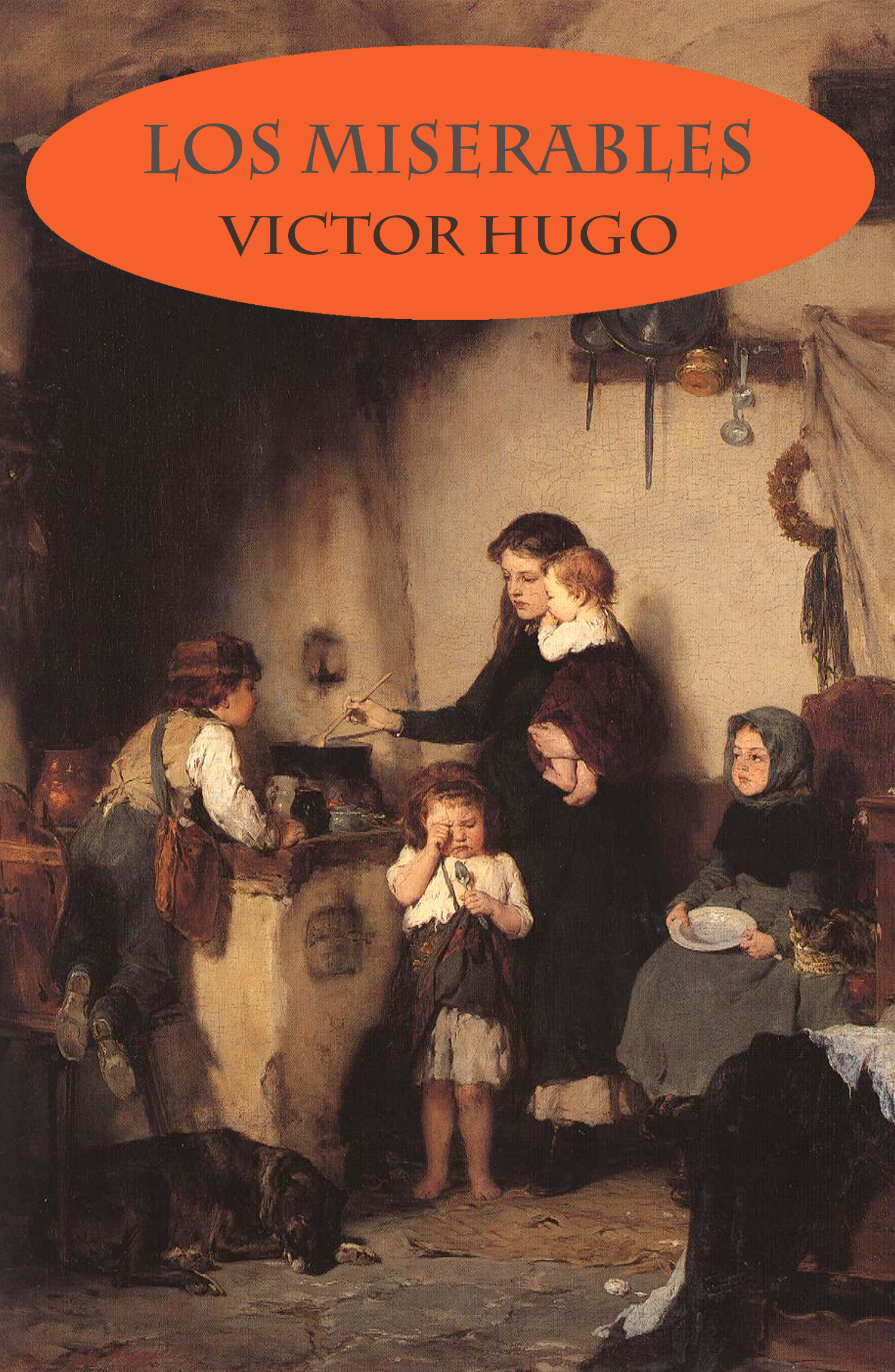 ebook cover of Los miserables (texto completo, con índice activo), by Victor Hugo