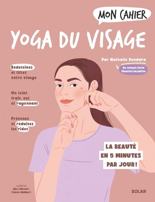 ebook cover of Mon cahier Yoga du visage, by Nathalie Dendura