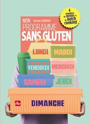 Couverture ebook de Mon programme sans gluten, de Soraya Aouidad