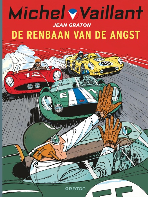 Couverture ebook de De renbaan van de angst, de Graton