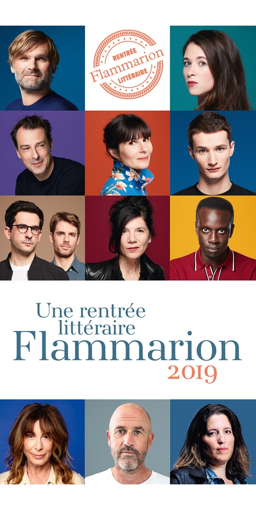 ebook cover of Rentrée littéraire Flammarion 2019, by Brigitte Giraud, Charly Delwart, Chris Kraus, Emma Becker, Irin, James Frey, Olivier Adam, Victor Jestin, Yancouba Dieme