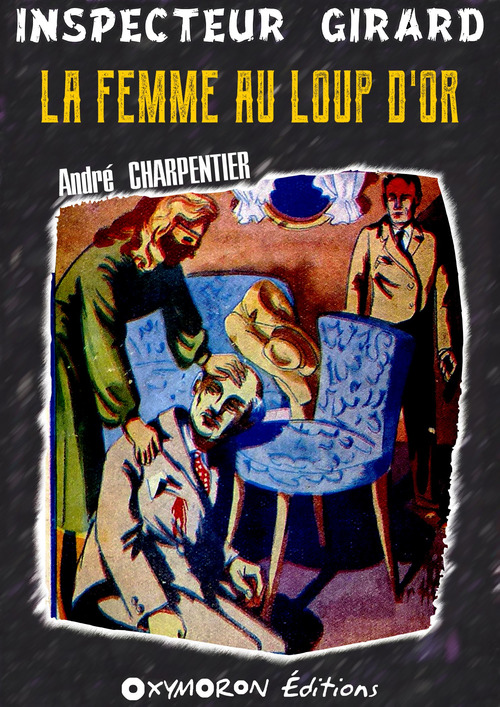 Couverture ebook de La femme au loup d'or, de André Charpentier