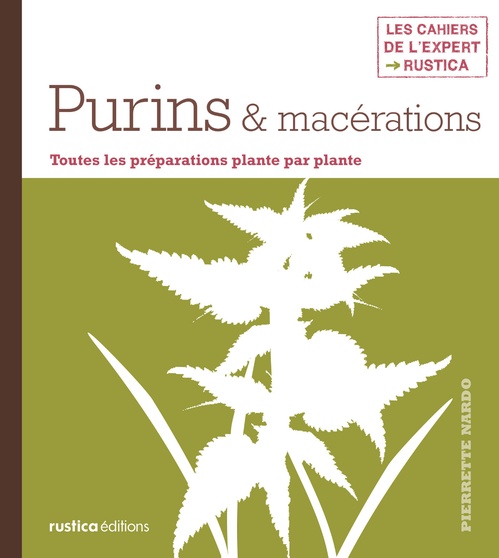 Couverture ebook de Purins & macérations, de Pierrette Nardo