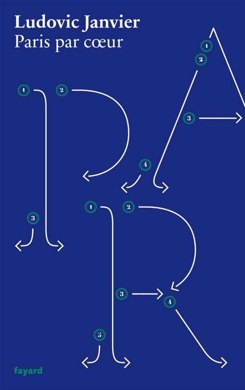 ebook cover of Paris par coeur, by Ludovic Janvier