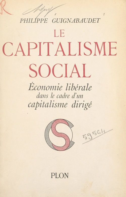 ebook cover of Le capitalisme social, by Philippe Guignabaudet