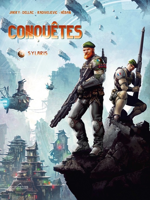Couverture ebook de Conquêtes T10 - Sylaris, de Nicolas Jarry