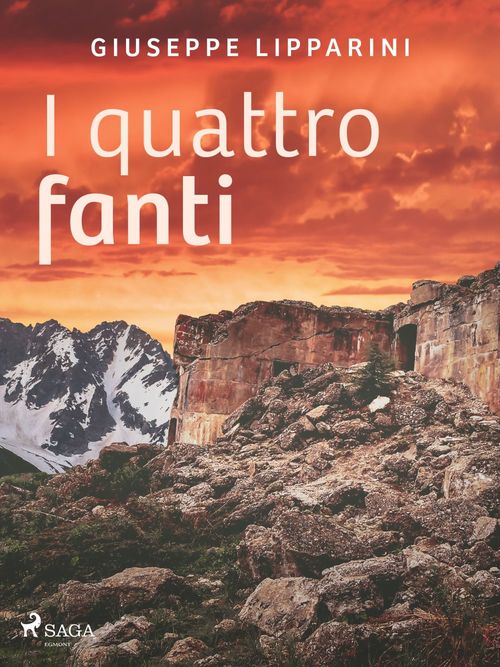 Couverture ebook de I quattro fanti, de Giuseppe Lipparini