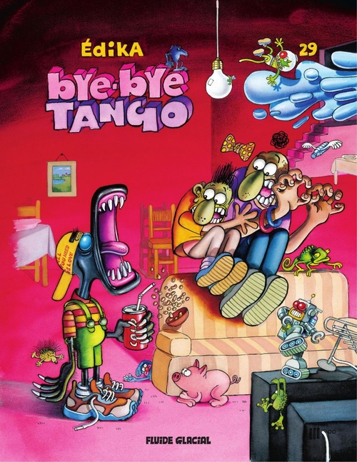 Couverture ebook de Bye Bye Tango, de Edika