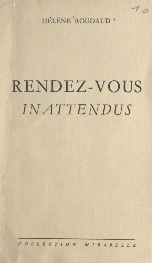 ebook cover of Rendez-vous inattendus, by Helene Roudaud