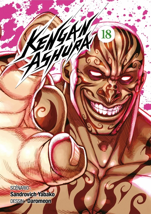 Couverture ebook de Kengan Ashura - Tome 18 - Kengan Ashura, de Sandrovich Yabako