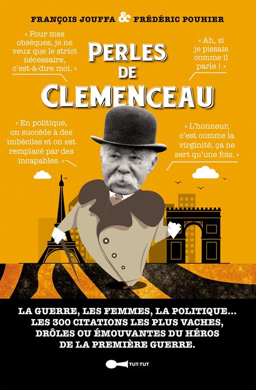 Couverture ebook de Perles de Clemenceau, de François Jouffa, Frédéric Pouhier