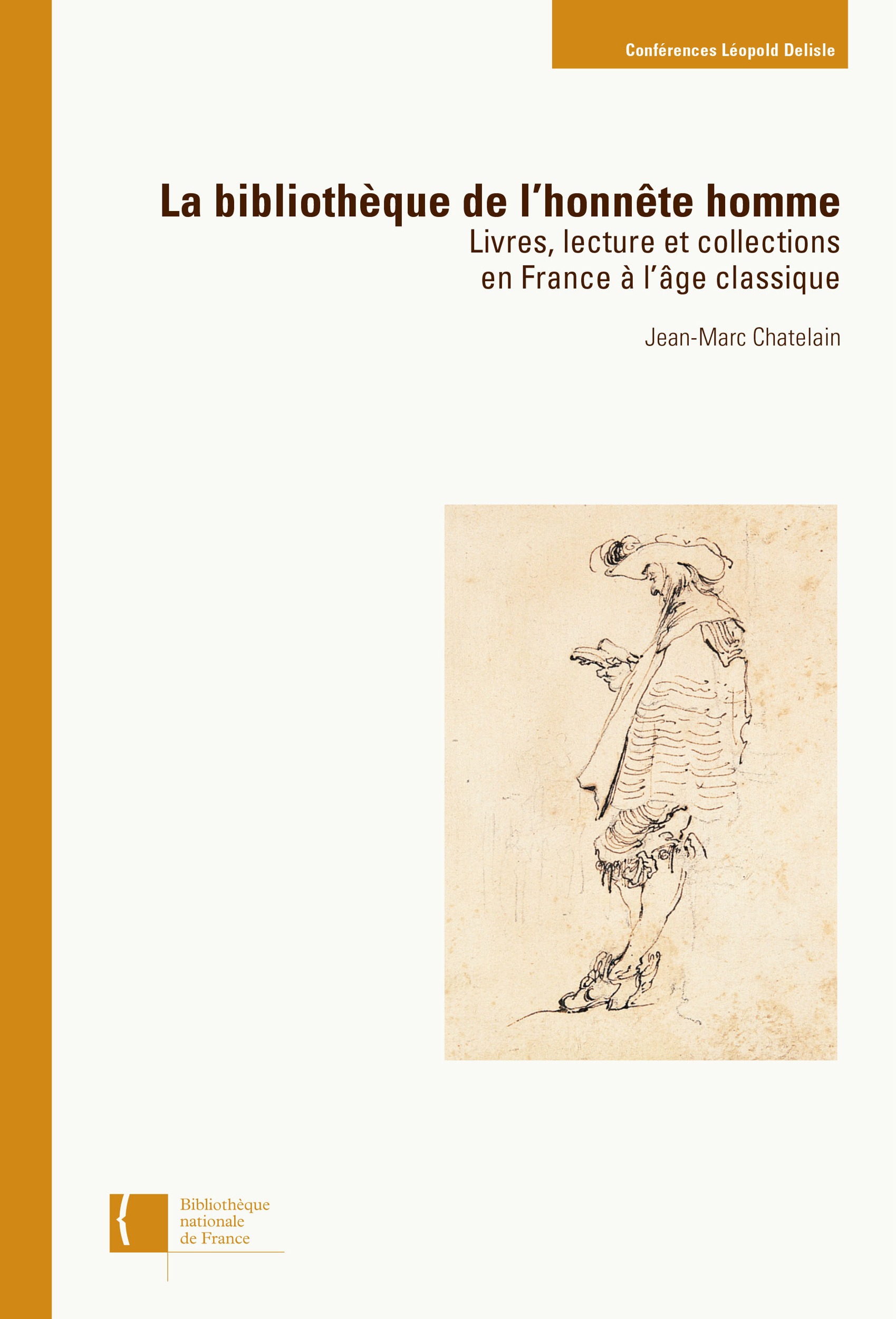 Couverture ebook de La Bibliothèque de l'honnête homme, de Jean-marc Chatelain