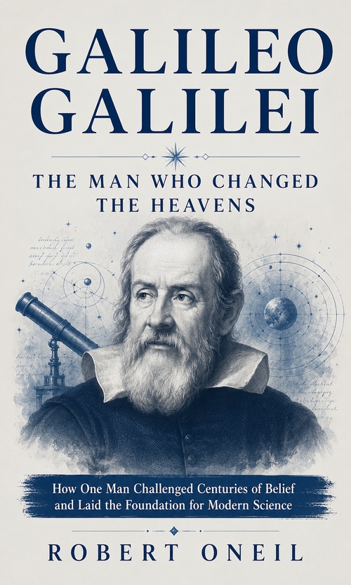 Couverture ebook de Galileo Galilei: The Man Who Changed the Heavens, de Robert Oneil