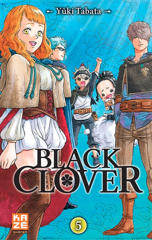 Couverture ebook de Black Clover T05, de Yûki Tabata