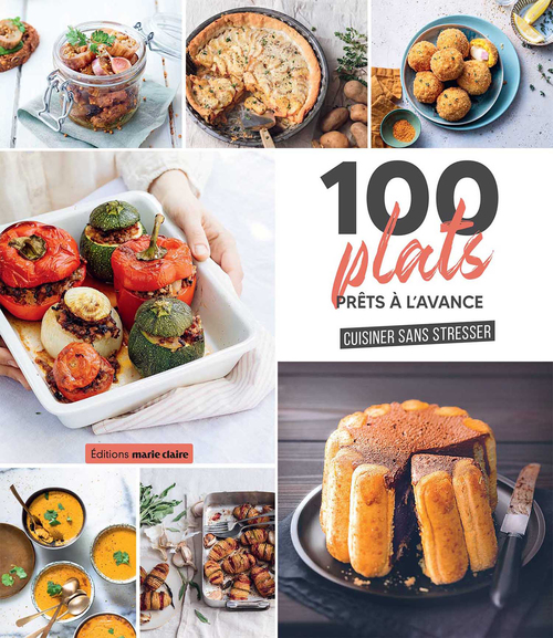 Couverture ebook de 100 PLATS PRETS A AVANCE, de Collectif