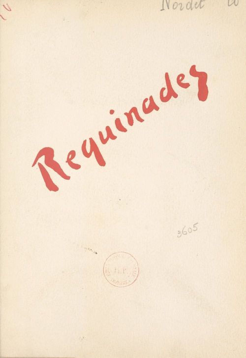 Couverture ebook de Requinades, de J.-M. Nordet