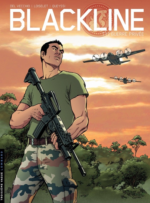 ebook cover of Blackline - Tome 1 - Guerre privée, by Loiselet, Laurent Queyssi