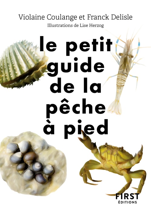 Couverture ebook de Le Petit guide de la pêche à pied, de Franck Delisle, Lise Herzog