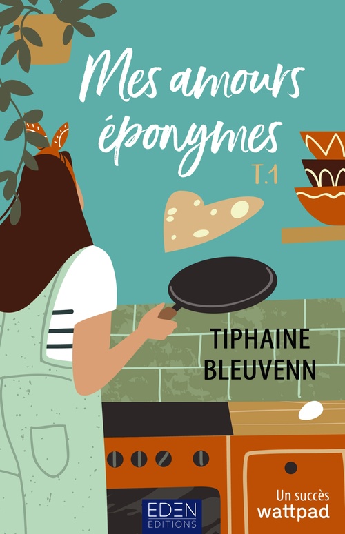 Couverture ebook de Mes amours éponymes, de Tiphaine Bleuvenn