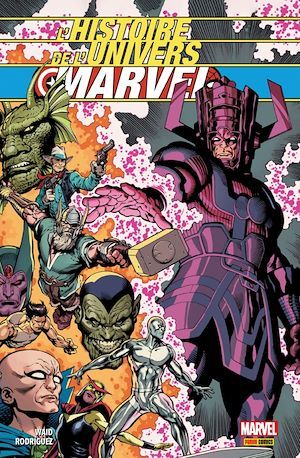 ebook cover of L'histoire de l'univers Marvel, by Mark Waid