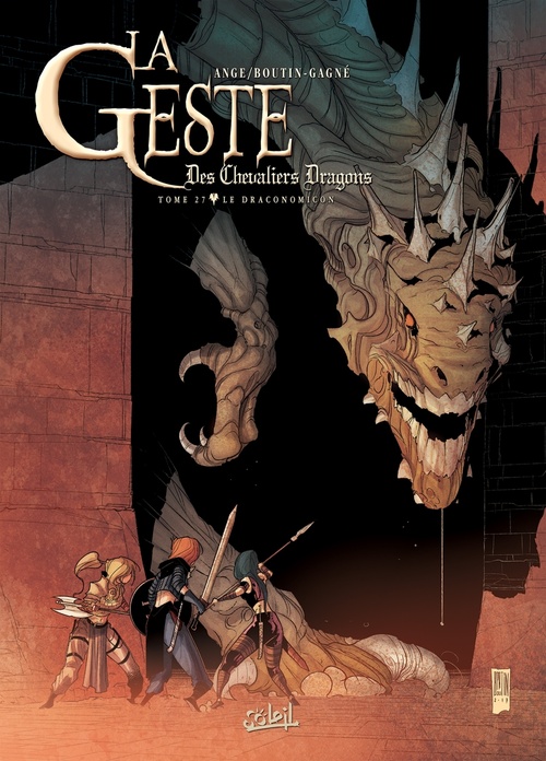 ebook cover of La Geste des Chevaliers Dragons T27 - Le Draconomicon, by Ange