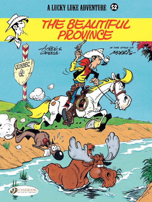 ebook cover of Lucky Luke - Volume 52 - The Beautiful Province, by Achdé, Laurent Gerra