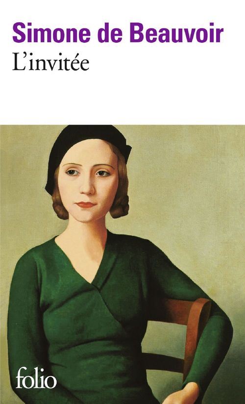 Couverture ebook de L'invitée, de Simone de Beauvoir
