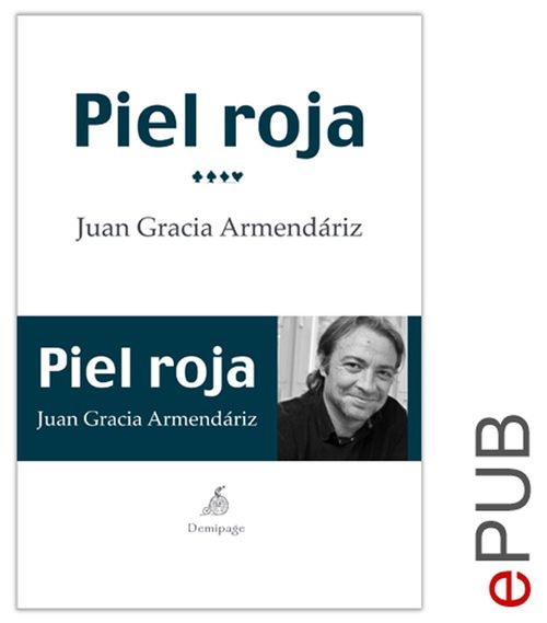 ebook cover of Piel roja, by Juan Garcia Armendariz