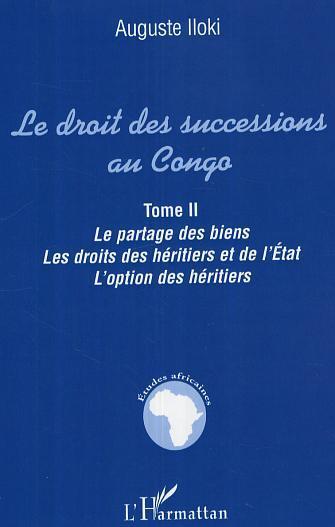 Couverture ebook de Le droit des successions au Congo, de Auguste Iloki