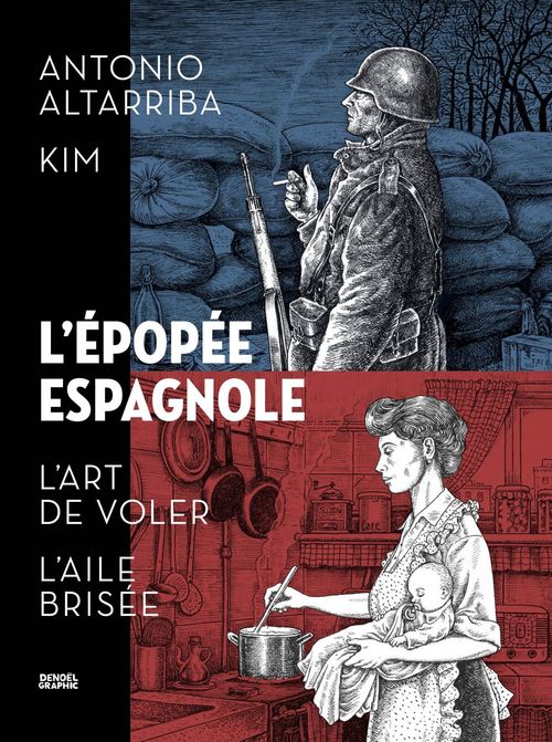 ebook cover of L'épopée espagnole, by Antonio Altarriba, Kim