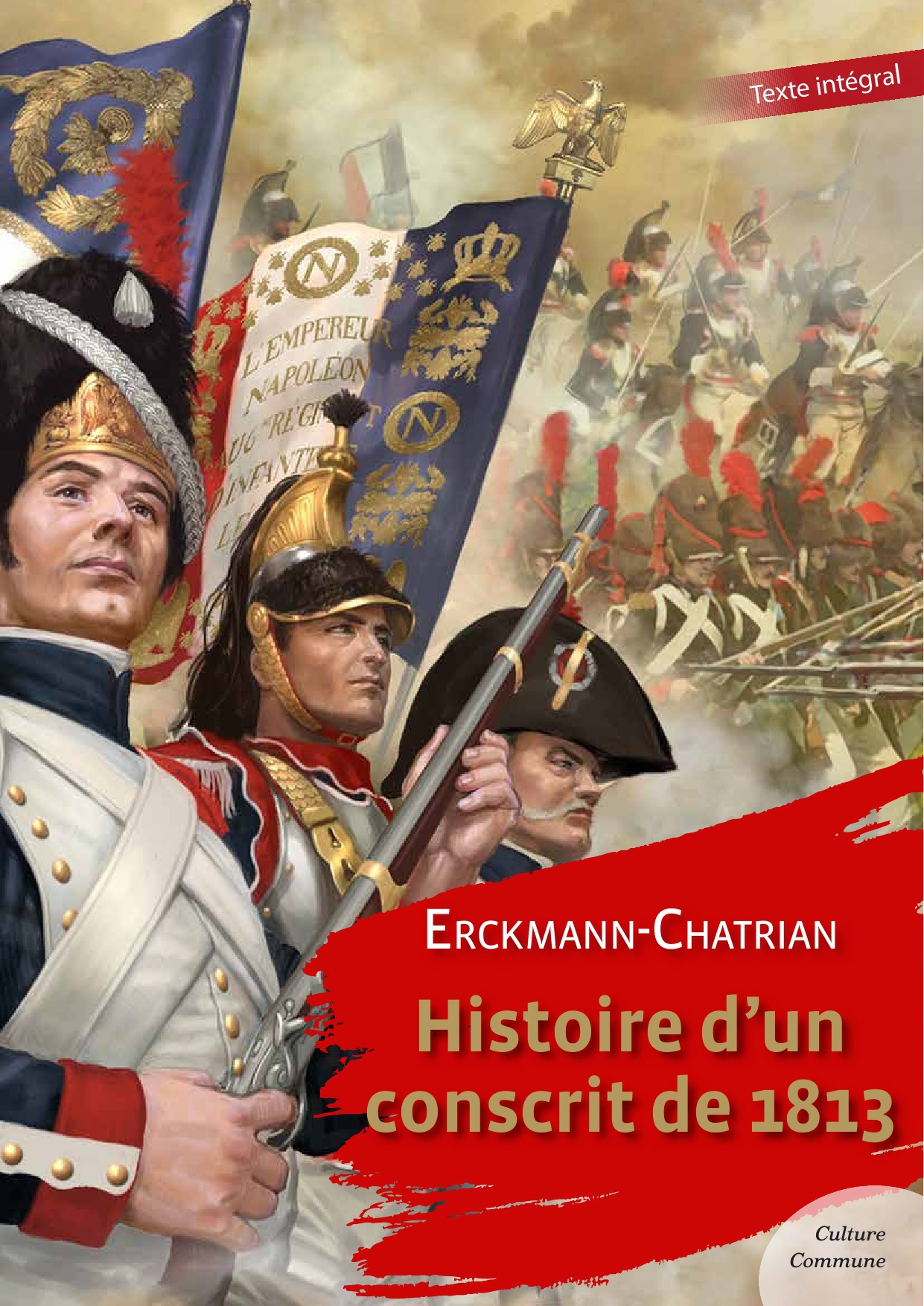 ebook cover of Histoire d´un conscrit de 1813, by Erckmann-Chatrian