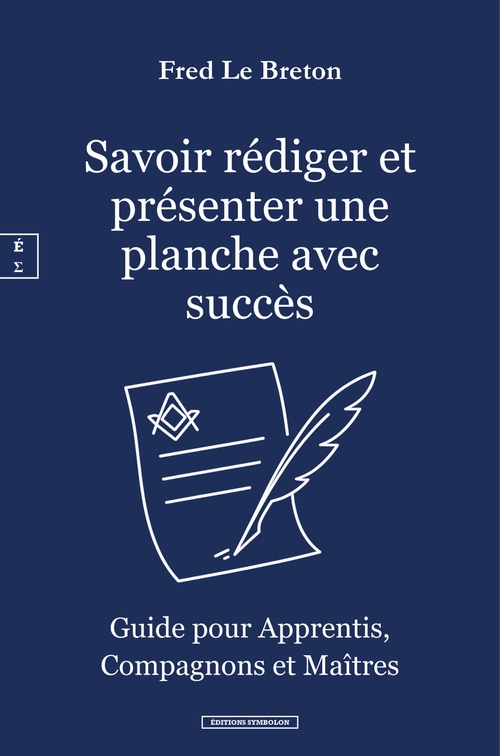 Couverture ebook de Savoir rédiger et présenter une planche avec succès, de Fred le Breton