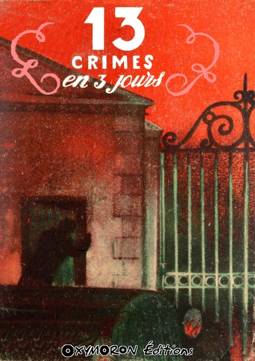 Couverture ebook de 13 crimes en 3 jours, de Leon Valbert