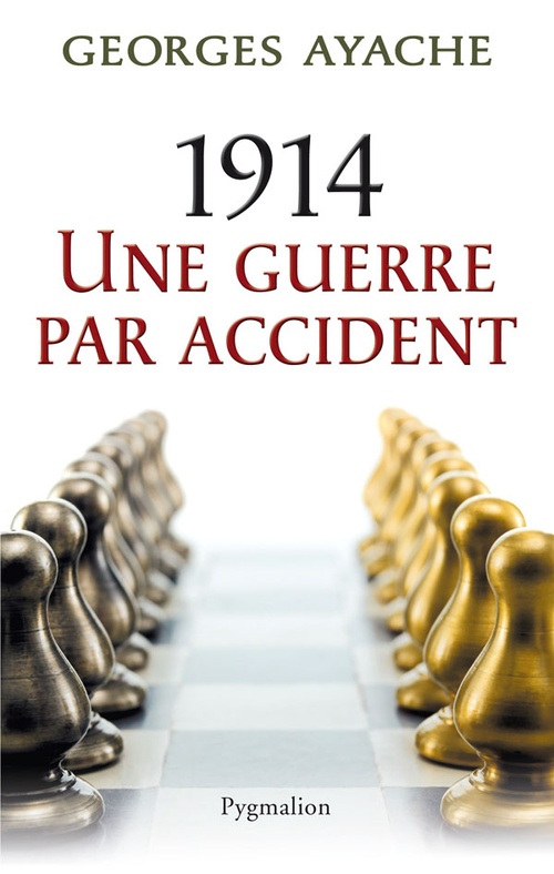 Couverture ebook de 1914. Une guerre par accident, de Georges Ayache