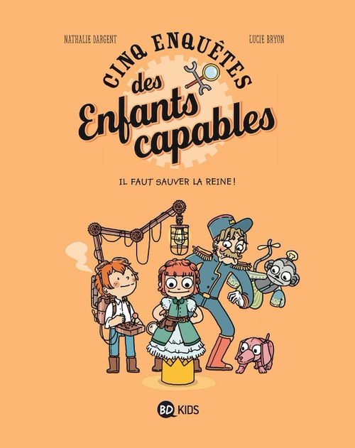 ebook cover of Les enquêtes des enfants capables, Tome 02, by Nathalie Dargent