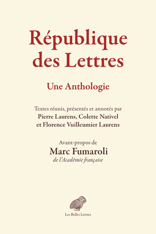 Couverture ebook de République des Lettres, de Pierre Laurens, Colette Nativel, Florence Vuilleumier laurens
